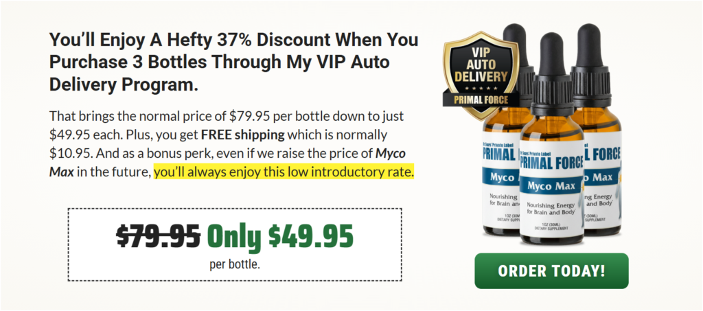 mycomax memory support supplement